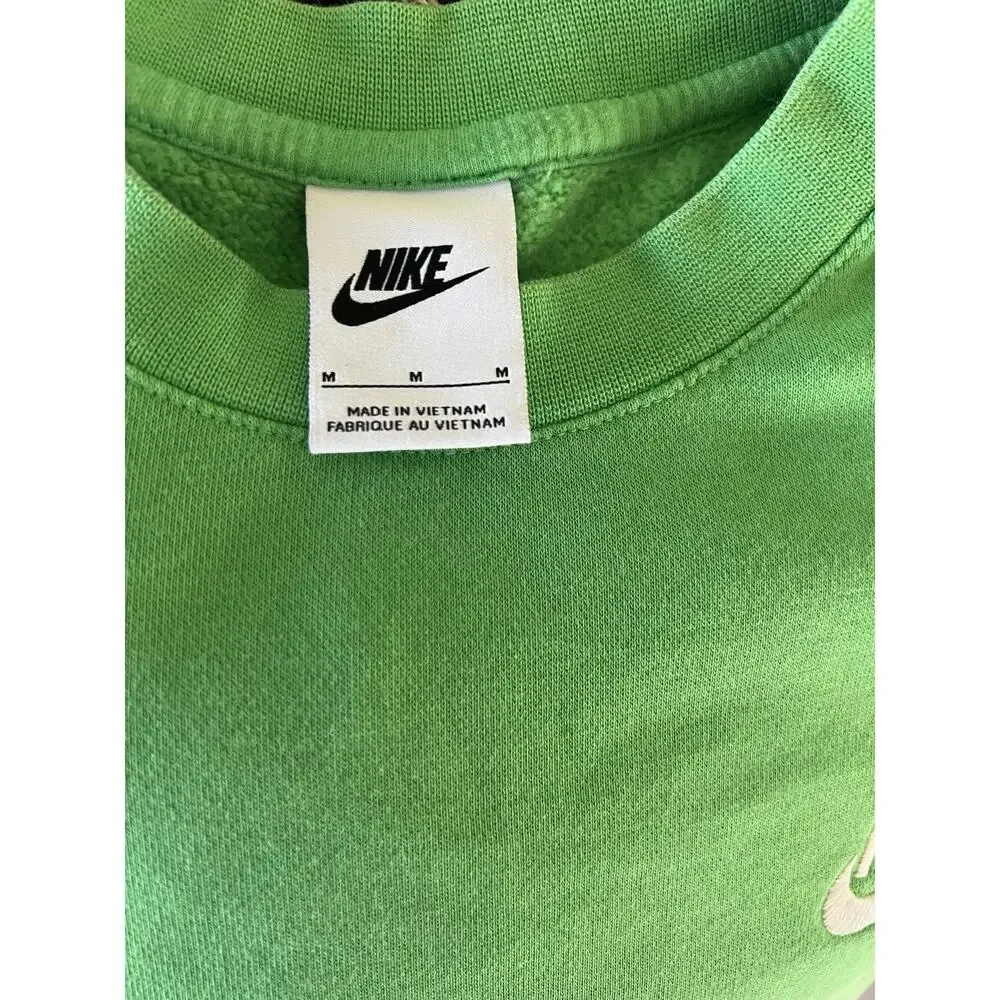 Green Nike Lounge Sweatshirt Size Medium #1020